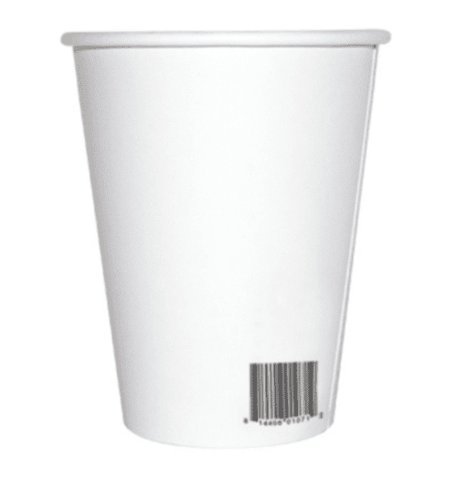 Caffein8 Hot Cup 12oz. White FSC & Tree-Free™